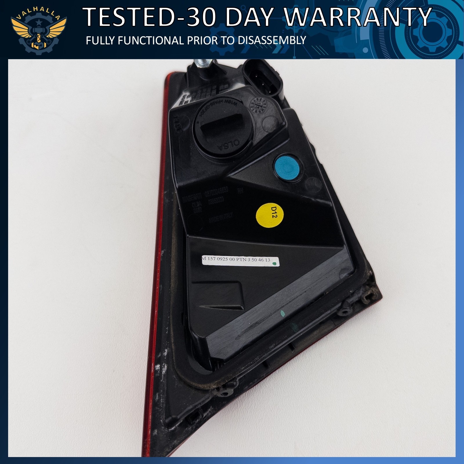 Maserati Ghibli 2014-2016 REAR+RIGHT+INNER Tail light