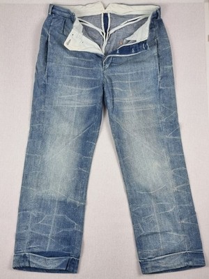 Levis RED Jeans W34 x L32 2005 Copper Riveted Vintage 4-Pockets Rare (see desc)