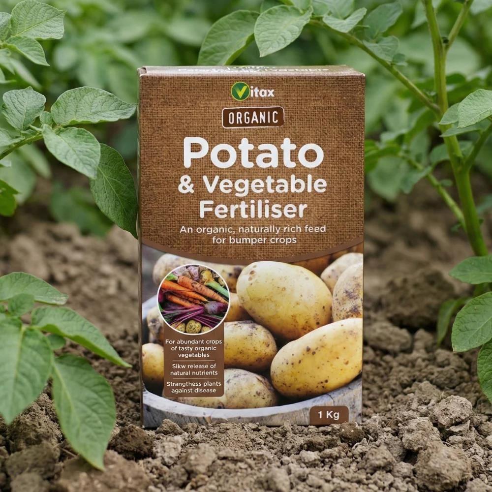 Vitax Organic Potato Fertiliser For Potato Natural Nutrients 1kg Pack of 2 - Image 3