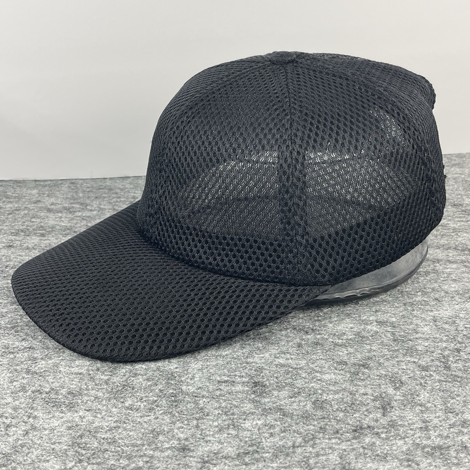 Layer 8 Hat Cap Black Mesh Adjustable Polyester L… - image 4