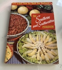 Vintage Southern and Southwestern Recipe Cookbook Illustrated 1970s