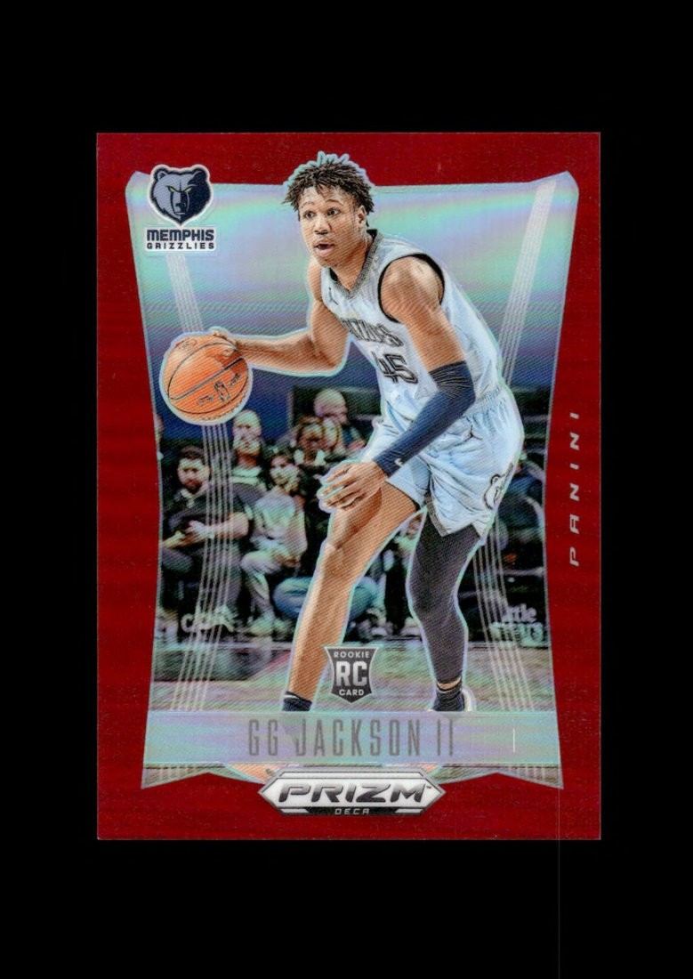2023-24 Prizm Deca: #254 GG Jackson II Red Ref /199 NM-MT OR BETTER