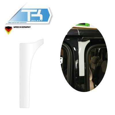 Paint protection film for VW T7 sliding door spar B-pillar protective film film left top