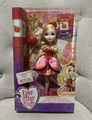 Mattel 2015 - Ever After High Doll - Storybook Netflix - APPLE WHITE - In Box