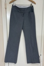 Express Editor Light Gray Flare Leg Pant Slacks Size 0R