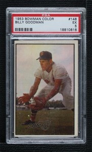 1953 Bowman Color Billy Goodman #148 PSA 5