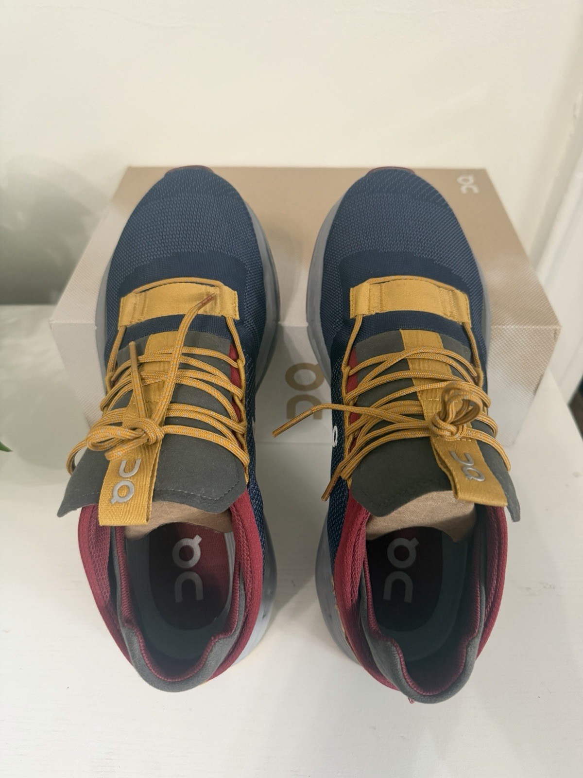Worn 3-5 times. RARE On Cloud Cloudnova Denim Ruby mens casual all-day shoes image 5