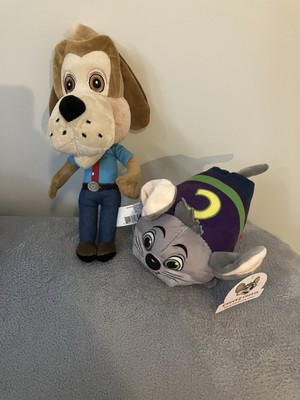 JASPER JOWLS & CHUCK E CHEESE PLÜSCHPUPPEN