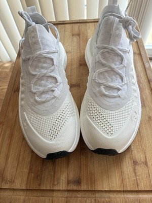 Under Armour HOVR Phantom 4 Men's Running Sneakers Knit Lace-Up White/Halo Grey