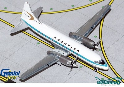 GeminiJets Frontier Airlines Convair CV-580 1960s livery N731117 GJFFT1263