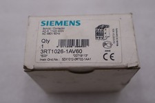 SIEMENS 3RT1026-1AV60 MOTOR STARTER CONTACTOR - NEW IN BOX - STOCK GF563A