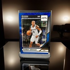 2024-25 Panini Donruss - Keldon Johnson #145 Holo Blue Laser 161/299