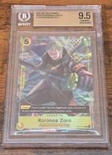 BGS 9.5 One Piece Roronoa Zoro Illustration Box Vol.3 OP07-113 Promo