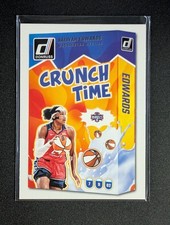 2025 Donruss WNBA Crunch Time #4 Aaliyah Edwards Washington Mystics