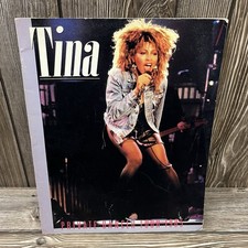 TINA TURNER - Private Dancer Tour Program Souvenir Photo Book (1985, Paperback)
