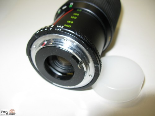 Objetivo Telezoom Hanimex 4,5/80-200 Mm Para Nikon Ai Multicoated Macro 1:3 - Imagen 3 de 3