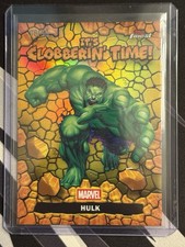 2026 Topps Finest Fantastic Four Hulk Clobberin’ Time Gold /50