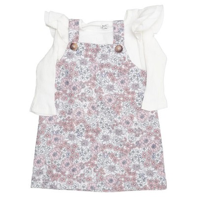 Shein, Set, Größe: 86, Polyester, Pink/Weiß/Blau, Blumen #aaZ