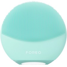 Foreo LUNA 4 Mini Deep Cleansing Dual Sided Facial Cleansing Massager Blue NEW