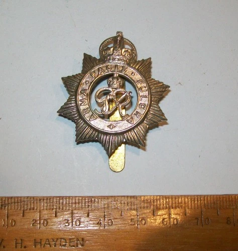 North Somerset Yeomanry cap badge - Genuine - WWII era