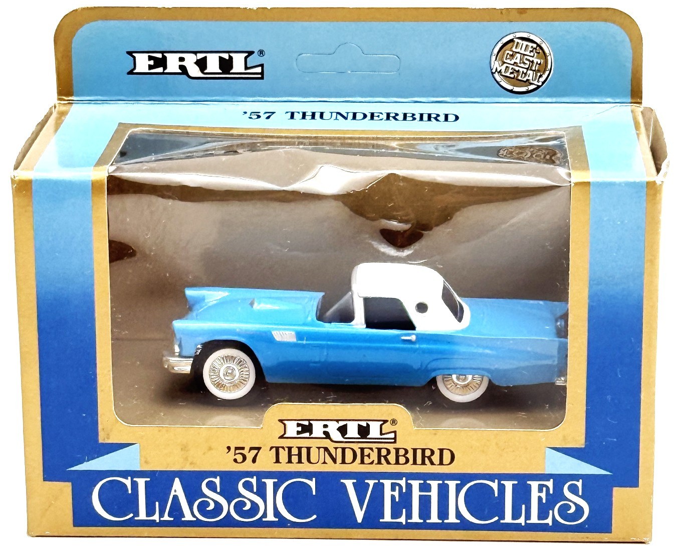ERTL 1957 FORD THUNDERBIRD 1/43 Adult Collector-Pristine Condition in MIB!