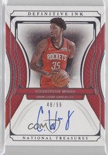 2021-22 Panini National Treasures Definitive Ink 48/99 Christian Wood Auto 1a07