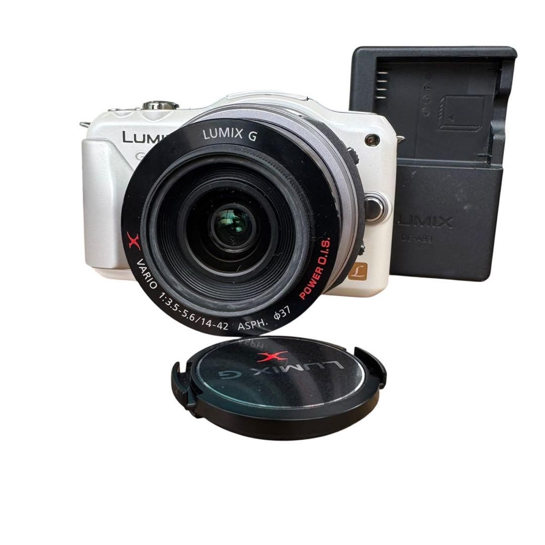 Panasonic LUMIX DMC-GF5 H-PS14042 付き Panasonic Lumix DMC-GF5 Mirrorless Micro Four Thirds DMC-GF5KW