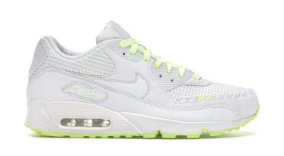 NEW Nike Air Max 90 Kaws White Volt Size 10