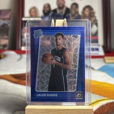 2021-22 Panini Donruss Optic - Rated Rookie Jalen Suggs #179 Blue Velocity Prizm