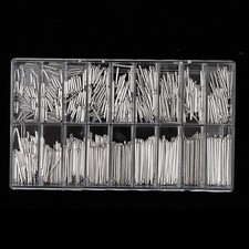 360pcs Watch Band Split Pins Watch Bracelet Strap Link Pins Cotter Bar Repair