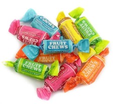 Fruit Chews - 1 Pound Bag - Assorted Candy - Chewy, Fruity and Delicious - Ch...