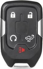 Key Fob Shell for 2018-2022, Replacement Smart Remote Key Case Cover 5 Buttons f