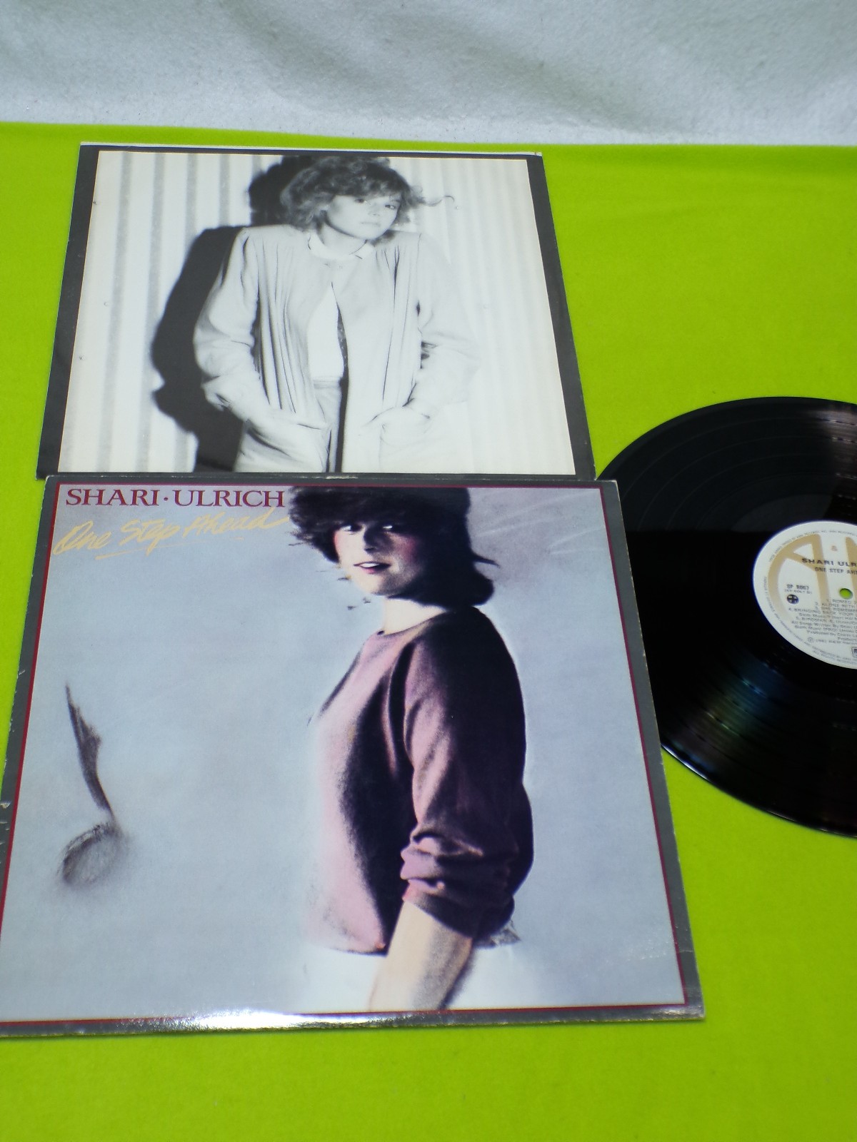Shari Ulrich, One Step Ahead Vinyl Record  VG to VG+