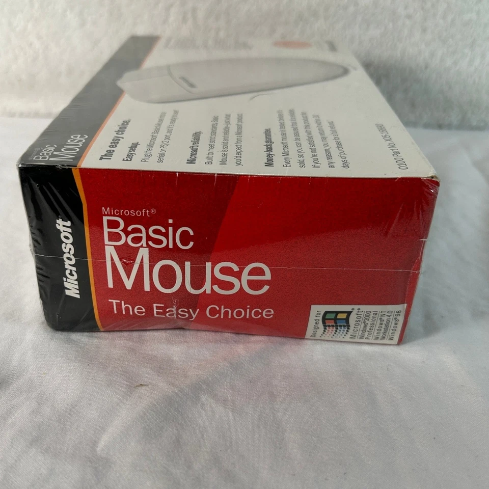 Microsoft Basic Mouse 1.0 Win Serial PS2 Version A50-00001 New - Image 3 of 4