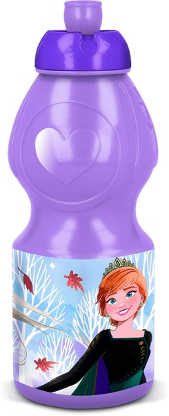 Tataway Wasserflasche Sport Frozen 400 Ml, Praxis Und Dekoriert Mit Elsa Herbst-image