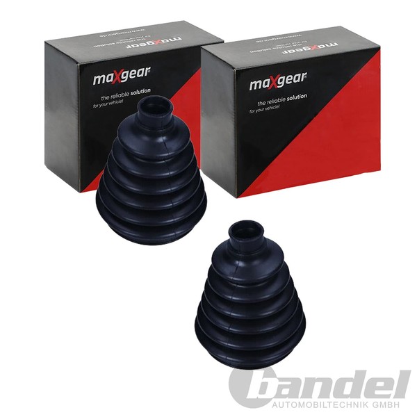 2X Maxgear Achsmanschetten Satz Radseitig Passend FüR Abarth 124 500 500C Grande-image