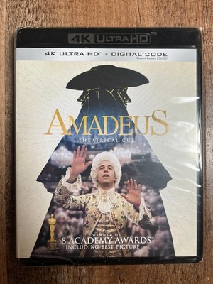 Amadeus - Theatrical Cut (4K UHD Blu-ray + Digital, 1984, Region Free) *NEW*
