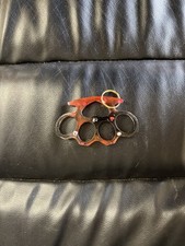 Red  Black Acrylic Keychain
