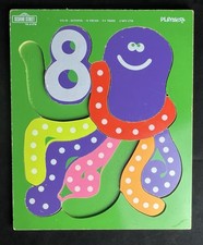 Vintage 1973 Playskool Octopus Puzzle REPLACEMENT PIECES 315-12 Sesame Street