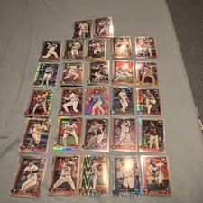 Topps Chrome 25 rookie card lot