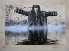 Al Jourgensen "Ministry" autograph signed 20x30 cm picture