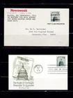 Post Card USA 9c Rights to Assemble fdc & Bureau Precancel 1616b Actual Use