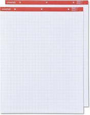 35602 Recycled Easel Pads Quadrille Rule 27 x 34 White 50 Sheet Case of 2 Pads