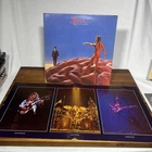 RUSH Hemispheres LP WITH POSTER 1978 Geddy Lee Neil Peart Alex SRM-1-3743 VG/VG