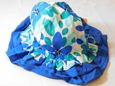 Gymboree Baby Girl's Sun Hat 12-24 Months 15 GY FEB Spring 2 blue green NWT --