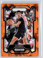 2024 Panini Prizm Draft Picks - Zach Edey #1 Orange Ice Prizm (RC)