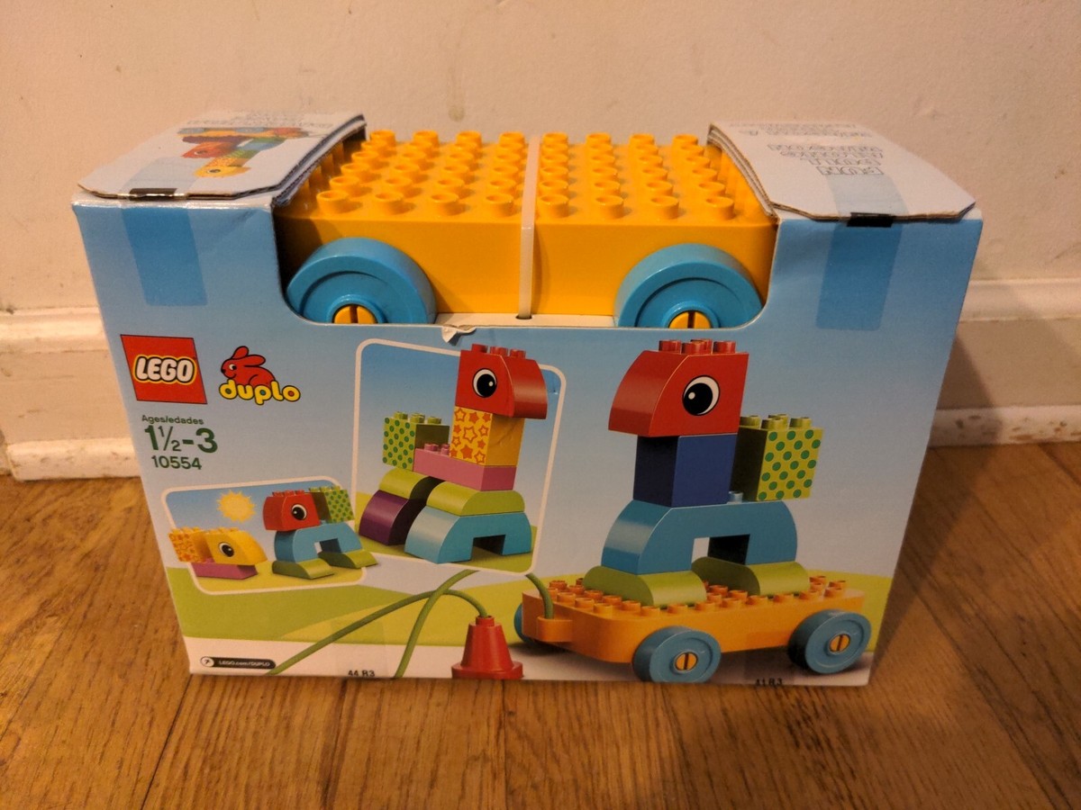 LEGO Duplo Toddler Build and Pull Along (10554) 15 pcs Starter Set NEW