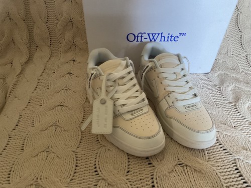 Mujer Off White Zapatillas Fuera de Oficina CREMA BLANCO UK 4 ZB78 - Imagen 9 de 19