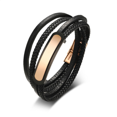 SONGBB Bracelet 4 Pcs Bracelet Punk Wood Beads Male Women Wrap Cuff Bracelets Bangles Men Charm Leather Bracelets Female Homme Jewelry SONGBB Bracelet 4 Pcs Bracelet Punk Wood Beads Male Women Wrap Cuff Bracelets Bangles Men Charm Leather Bracelets Female Homme Jewelry