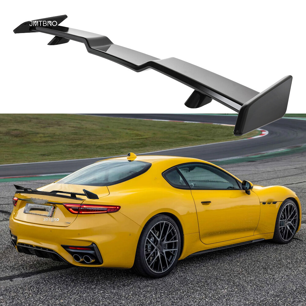 For Maserati Gran Turismo Black 57" Car Rear Trunk TRD Style Spoiler Wing Lips